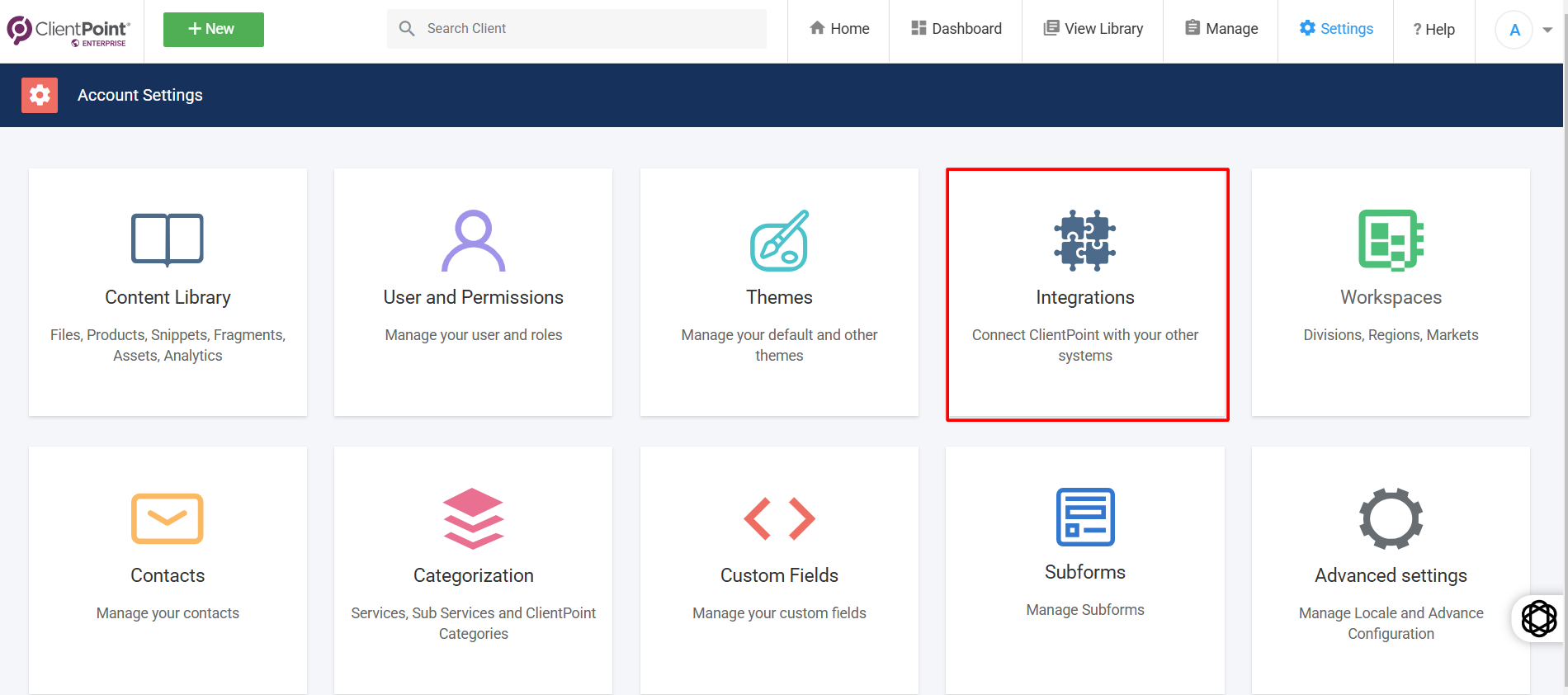 Navigation Screenshot